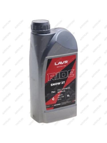 Масло моторное для 2-х тактных двигателей RIDE SNOW FD синт.1л MOTO LAVR LAVR ln7761