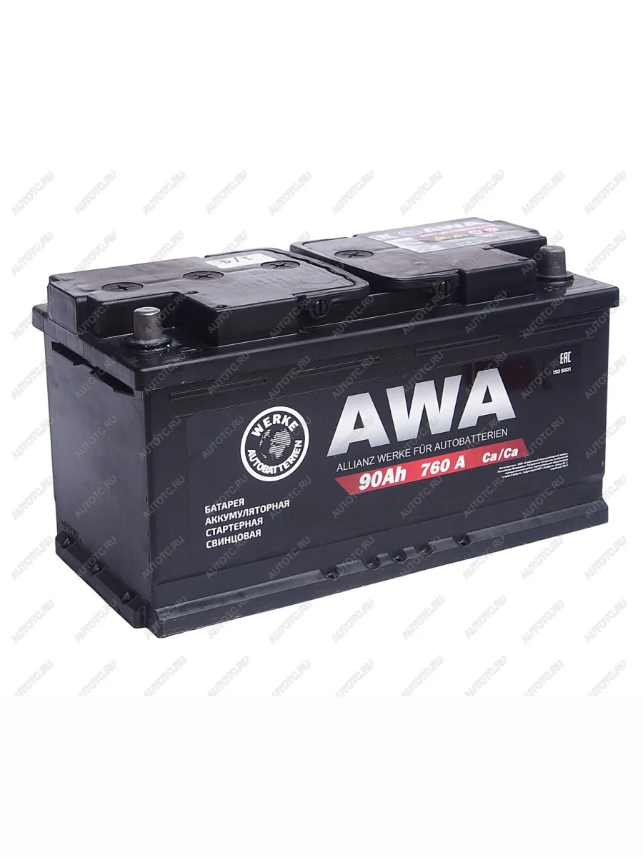 Аккумулятор AWA 90Ач обратная полярность AWA 6ст90(0)  в Самаре Самарской области