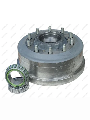 Ступица КАМАЗ передняя с тормозным барабаном в сборе под АВС (ОАО КАМАЗ) KAMAZ 43114-3103007-22