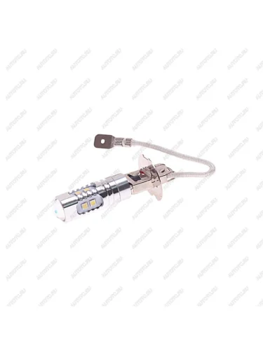 Лампа светодиодная 12V H3 PК22s 6000K 10 светодиодов MEGAPOWER MEGAPOWER-AUTOMOTIVE 80535