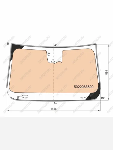 Стекло лобовое (обогрев полный, две камеры, датчик дождя, молдинг) FUYAO (зеленое) Geely Tugella FY11,HPBA4 дорестайлинг (2019-2023)