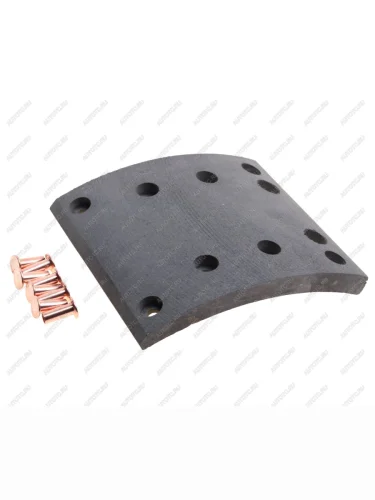 Накладка тормозной колодки SHACMAN SHAANXI передней OE SHACMAN 81.50221.0943