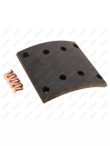 Накладка тормозной колодки SHACMAN SHAANXI передней OE SHACMAN 81.50221.0535