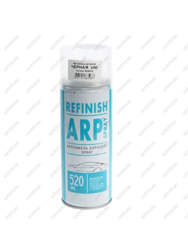 Краска UNI черная металлик аэрозоль 520мл ARP ARP 86584052