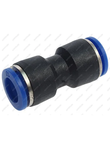 Соединитель трубки ПВХ,полиамид d=10мм прямой TOPCOVER TOPCOVER t1059-9005