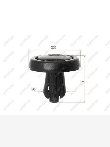 Клипса крепежная TOYOTALEXUS (1 шт.) SAT ST-12-0022