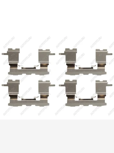 Комплект монтажный тормозных колодок FR TOYOTA COROLLA ##E12#SPACIO ##E12#PREMIOALLION #ZT240VIS SAT ST-349-0001