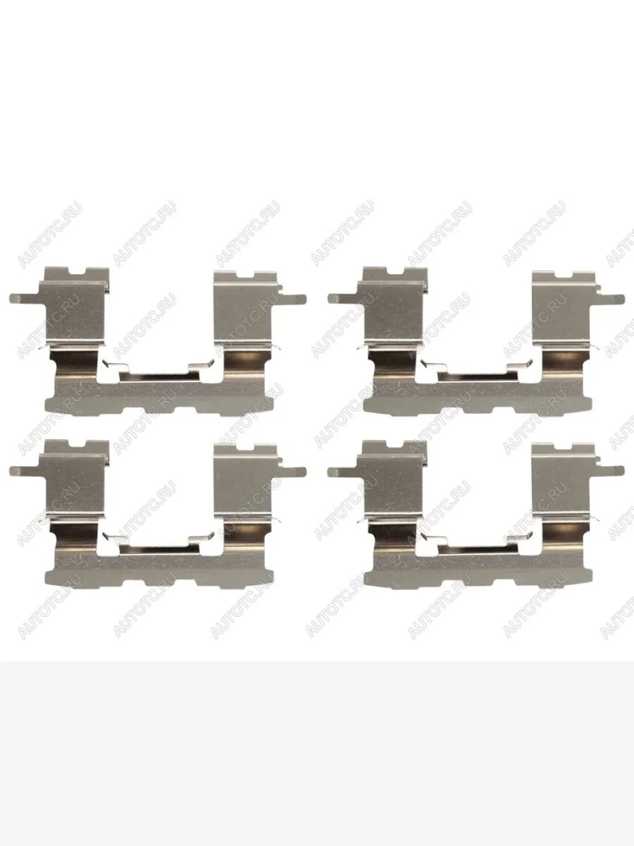 Комплект монтажный тормозных колодок FR TOYOTA COROLLA ##E12#SPACIO ##E12#PREMIOALLION #ZT240VIS SAT ST-349-0001  в Самаре Самарской области