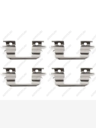 Комплект монтажный тормозных колодок FR SUBARU FORESTERLEGACYIMPREZA 96-02 SAT ST-349-0086