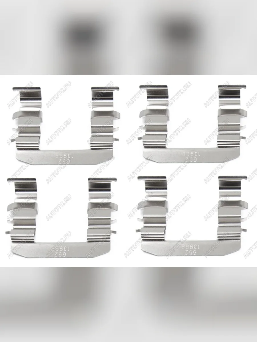 Комплект монтажный тормозных колодок FR HYUNDAI TUCSUNSONATAI40KIA SPORTAGESOUL SAT ST-349-0076  в Самаре Самарской области