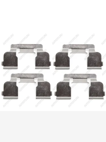 Комплект монтажный тормозных колодок FR RENAULT LOGAN 04-LADA LARGUS 12- SAT ST-349-0074