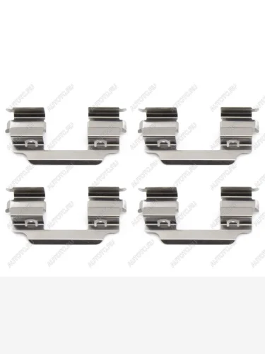 Комплект монтажный тормозных колодок FR NISSAN MICRA 02-10NOTE 06- SAT ST-349-0072