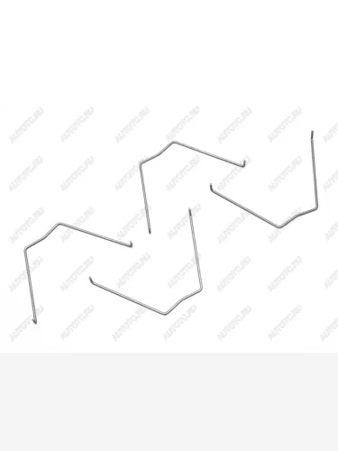 Комплект монтажный тормозных колодок FR HYUNDAI CRETA 16-21I30 15-KIA CEED 15-SOUL 16-18 SAT ST-349-0107