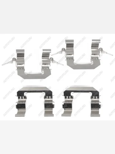 Комплект монтажный тормозных колодок FR NISSAN MURANO Z50Z51 04-15NAVARA III 04-PATHFINDER III 05 SAT ST-349-0091