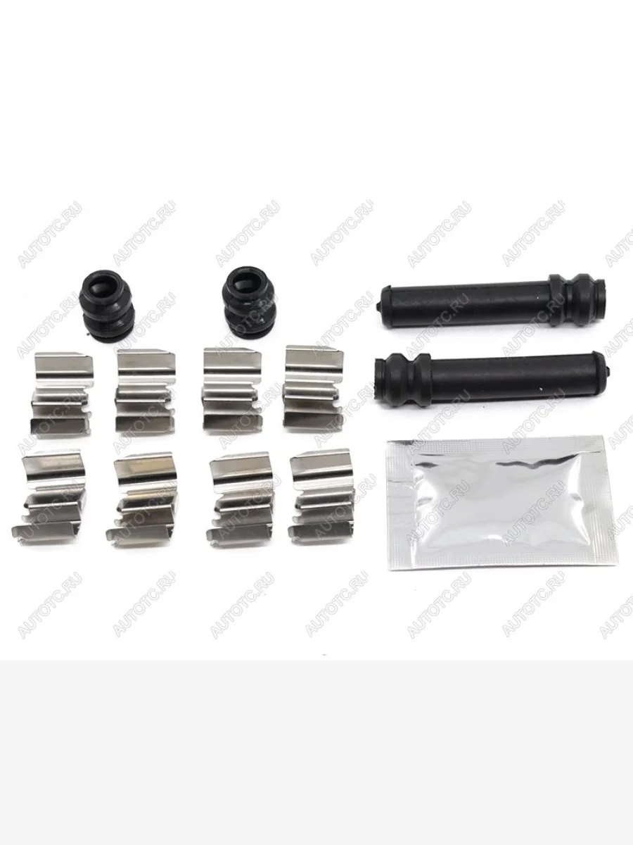 Комплект монтажный тормозных колодок FR MITSUBISHI PAJERO 97-19 SAT ST-349-0090  в Самаре Самарской области