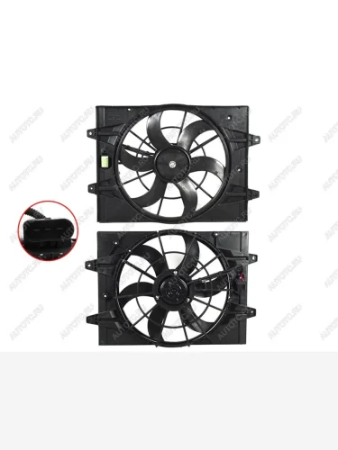 Диффузор радиатора  CHERY TIGGO 44PRO 17-TIGGO 77PRO 16-TIGGO 88 PRO 18-EXEED LX 19-TXL 19-K SAT ST-59-0064