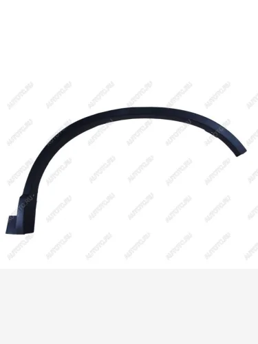 Левый задний молдинг арки крыла SAT (черный) Honda CR-V  RE1,RE2,RE3,RE4,RE5,RE7 (2007-2012) дорестайлинг, рестайлинг