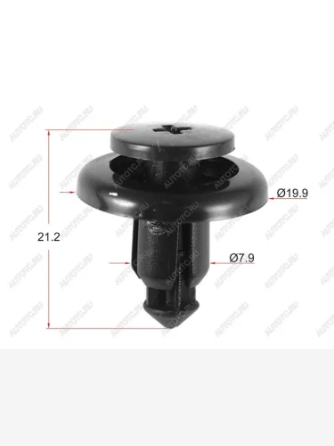 Клипса MAZDA (1 шт.) SAT ST-KJ-1045