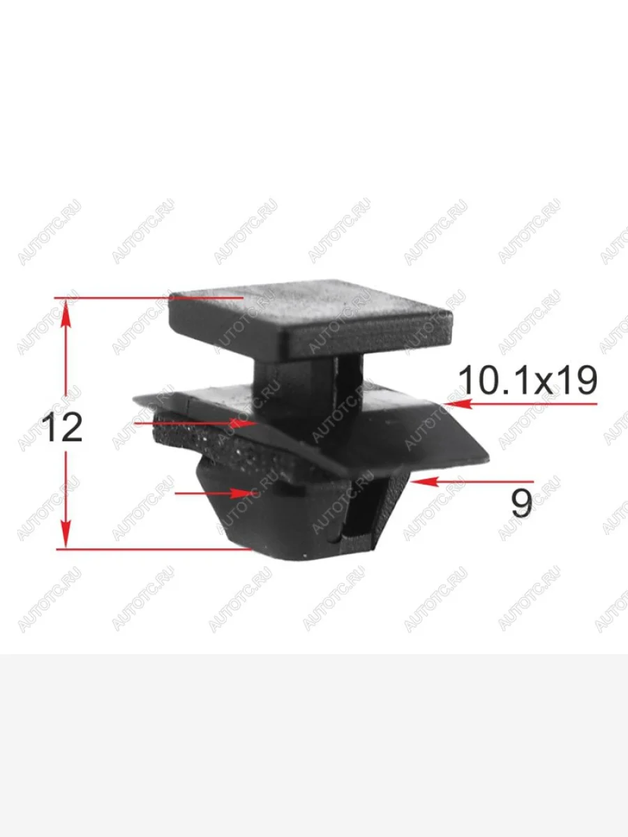 Клипса молдинга кузова HONDA (1 шт.) SAT ST-KJ-2470, stkj2470 SAT ST-KJ-2470  в Самаре Самарской области