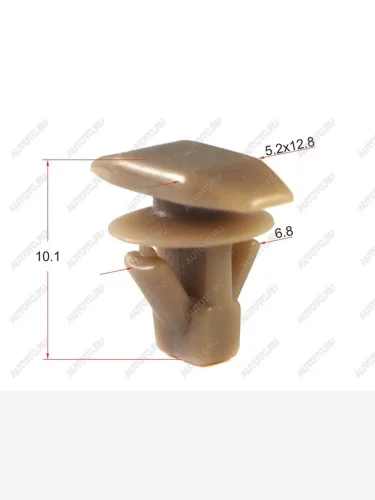 Клипса обшивки капота MITSUBISHI (1 шт.) SAT ST-KJ-849