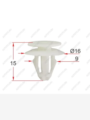 Клипса обшивки двери VAG (1 шт.) SAT ST-M12340