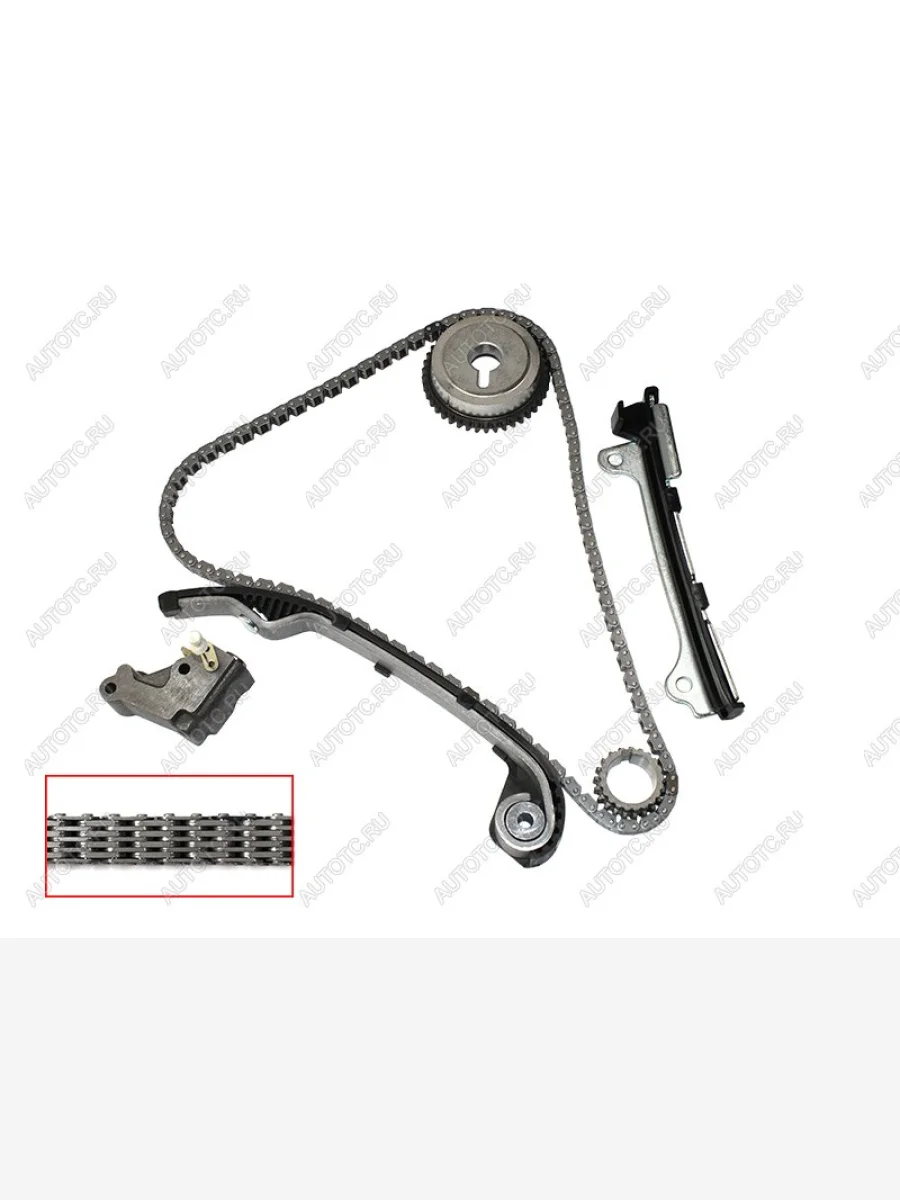 Комплект цепи ГРМ NISSAN QG16DEQG18DE 01- (под VVTI) SAT TK-NS209-J  в Самаре Самарской области