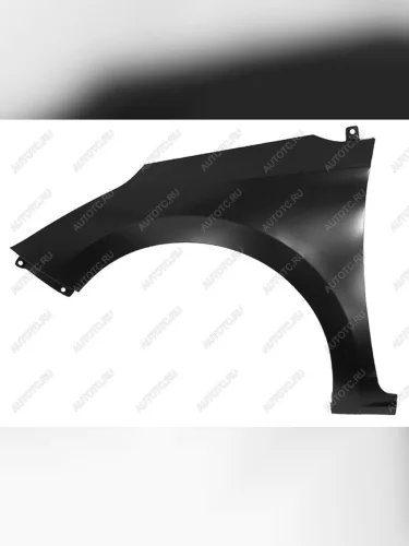 Левое переднее крыло SAT Hyundai Solaris HCR седан дорестайлинг (2017-2020)