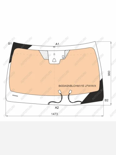 Стекло лобовое (Обогрев полный/ Камера/ Датчик дождя) Lexus ES 18-21 XYG 8433AGNBLCHMV1E LFW/W/X, 8433agnblchmv1elfwwx XYG 8433AGNBLCHMV1E LFW/W/X