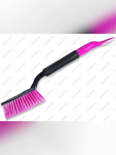 Щетка со скребком 48см черно-фиолетовая AVS AVS a78467s