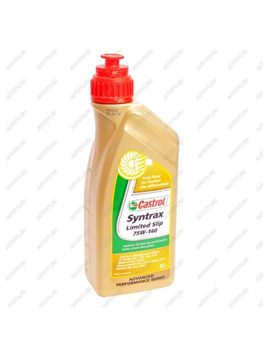 Масло трансмиссионное Syntrax Limited Slip GL5 75W140 синт.1л CASTROL CASTROL 1543cd