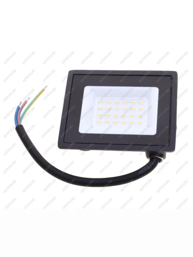 Светильник светодиодный 220V 20W 3000K черный ЭРА ЭРА lpr-023-0-30k-020