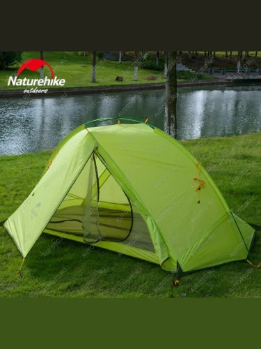 Палатка Naturehike Tagar Si 1-местная, алюминиевый каркас, сверхлегкая, зеленая (уценка)  nh17t140-j-fgr_u