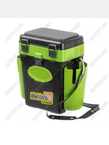 Ящик рыболовный зимний HELIOS FishBox (10л) зеленый  156316