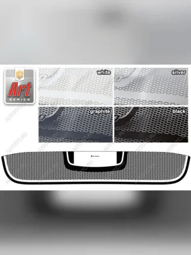 Ветровик люка CA Plastic (Серия Art серебро) Mitsubishi Outlander CU (2003-2009)