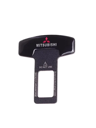 Заглушка ремня безопасности металлическая Mitsubishi 50х62мм MASHINOKOM MASHINOKOM zms 019