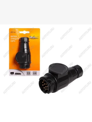 Вилка Airline Черный ATE-03 13 pin   Airline ate-03