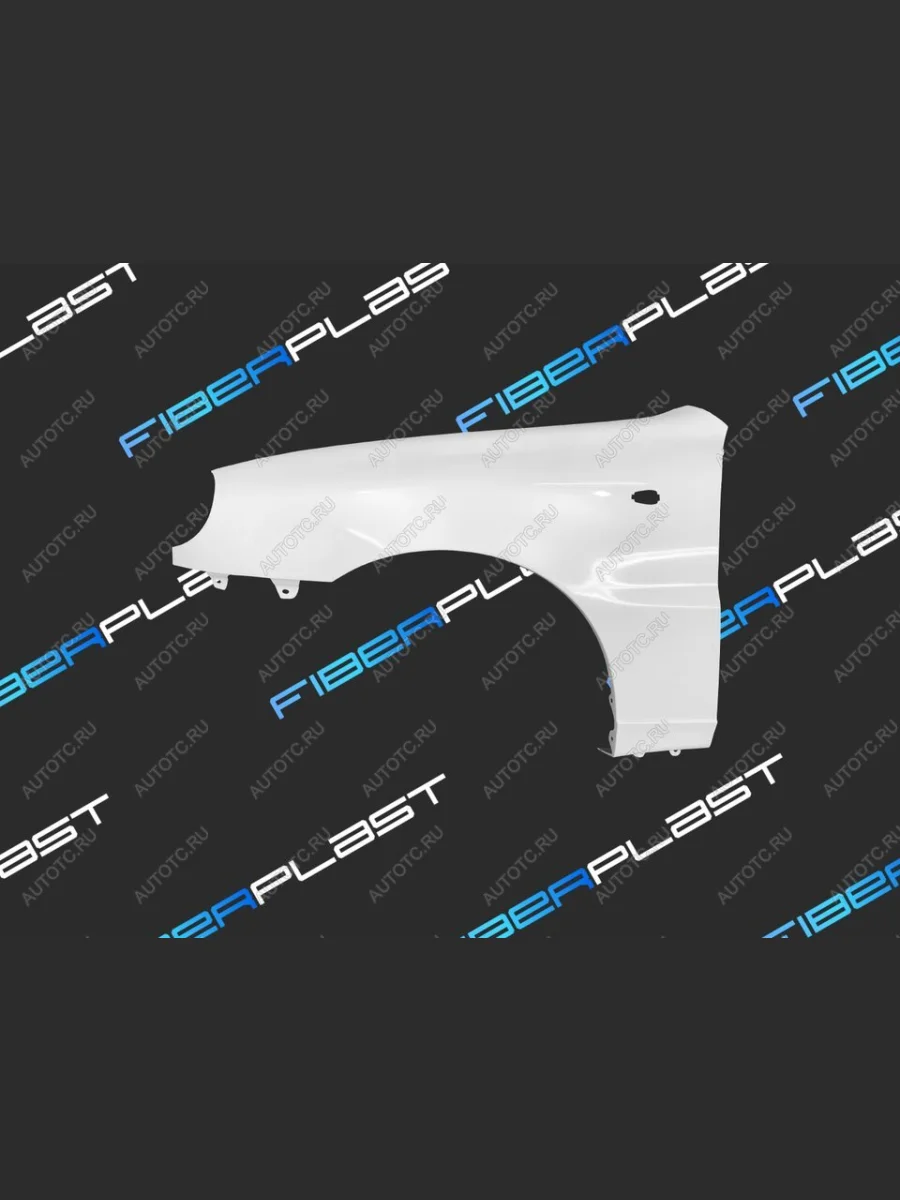 Переднее левое крыло (стеклопластик) Fiberplast Daewoo Lanos T100 дорестайлинг, седан (1997-2002)  в Перми Пермском крае