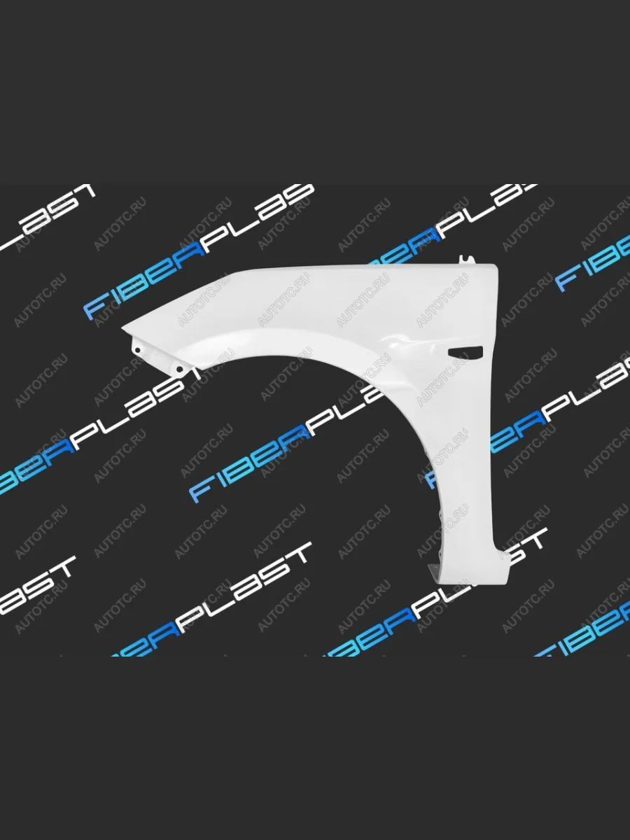 Переднее левое крыло (стеклопластик) Fiberplast Hyundai Solaris RBr хэтчбэк дорестайлинг (2010-2014)  в Керчи Республика Крым