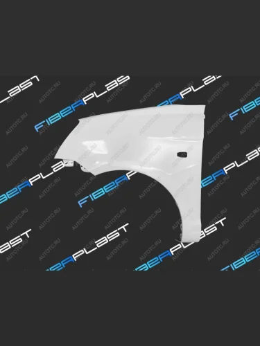 Переднее левое крыло (стеклопластик) Fiberplast KIA Picanto  1 SA хэтчбэк 5 дв. (2003-2007) дорестайлинг
