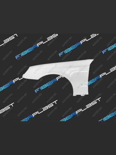 Переднее левое крыло (стеклопластик) Fiberplast Mercedes-Benz E-Class ( W211,  S211) (2002-2009) дорестайлинг седан, универсал дорестайлинг, рестайлинг седан, универсал рестайлинг