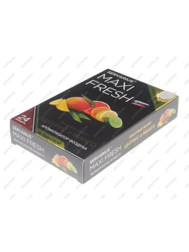 Ароматизатор под сиденье гелевый (цитрус и манго) 100г MAXI FRESH MAXI FRESH mf-121
