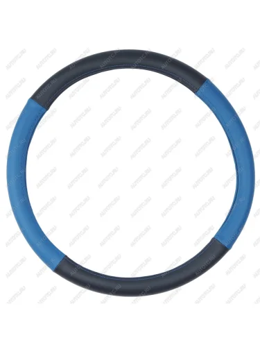 Оплетка руля (XXL) 45см экокожа черно-синяя ВИТА ТРАК ВИТА ТРАК vt-45s-4