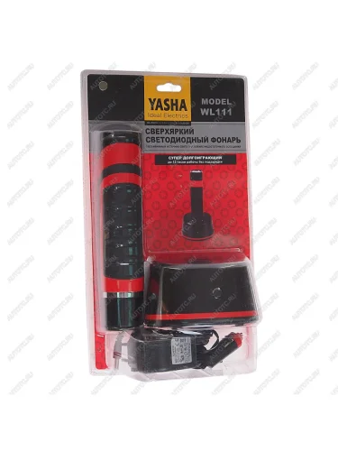 Лампа переносная светодиодная 12-220V аккумуляторная YASHA YASHA 39319