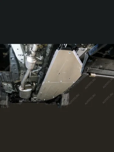 Защита бака и трубок (алюминий) 4мм 2шт Changan CS95 new 2.0L 4WD 2024