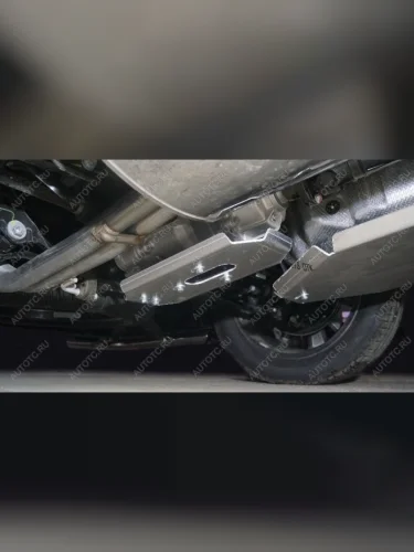 Защита заднего редуктора (алюминий) 4мм Changan CS95 new 2.0L 4WD 2024