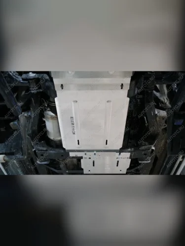 Защита АКПП (бензин, 4WD) TCC (алюминий 4 мм) JAC T9 Pickup Double Cab (2021-2025)