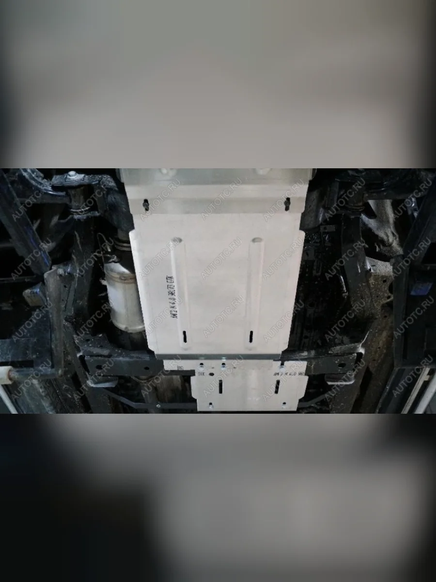 Защита АКПП (бензин, 4WD) TCC JAC T9 Pickup Double Cab (2021-2025) (алюминий 4 мм)  в Самаре Самарской области