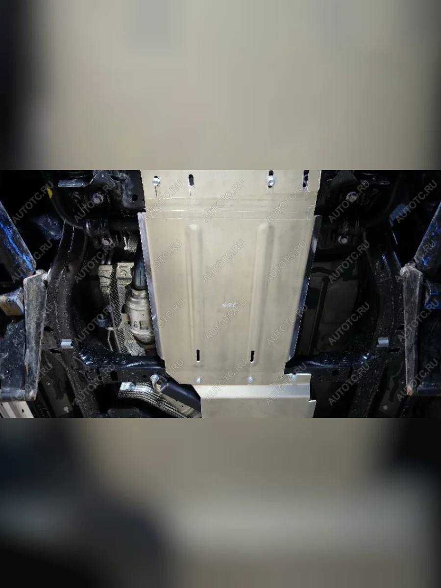 Защита АКПП (2.4, 2.7, 2.8D) TCC  Toyota Land Cruiser Prado (2023-2025) J250 (алюминий 4 мм)  в Самаре Самарской области