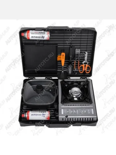 Плита газовая портативная в кейсе NISUS  n-mega kit