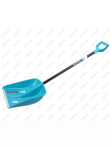 Лопата снеговая пластиковая 365х450мм с алюминиевым черенком и ручкой Luxe PALISAD PALISAD 61677